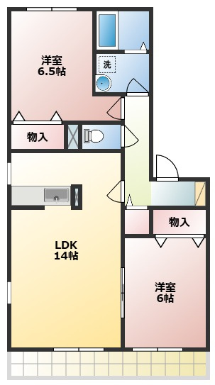 【間取り】 | ラフィーネ Ｂ棟