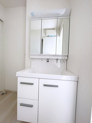 新築戸建・新築建売　郡山市安積町笹川字北向【ZEH水準住宅】の独立洗面台