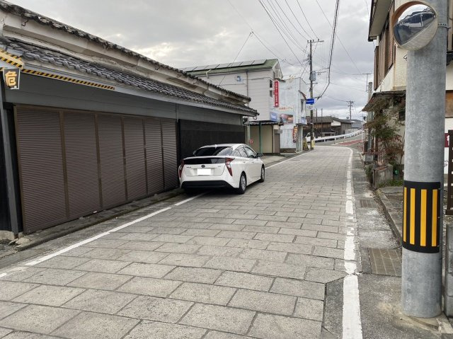 土地　柳川市　沖端119-1の前面道路含む現地写真