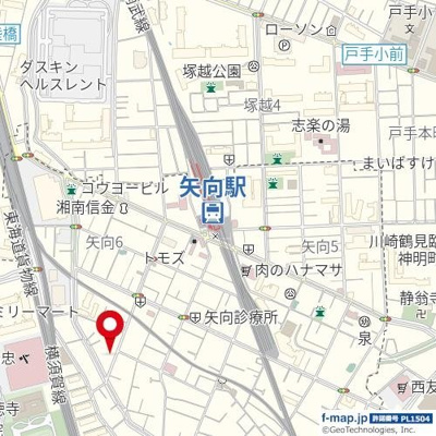 【地図】 | 矢向三丁目戸建