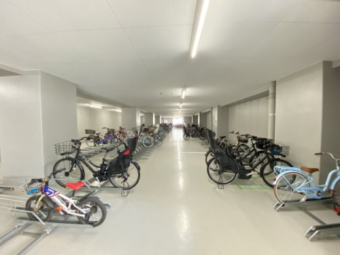 The Kitahama（ザ・キタハマ)の駐輪場