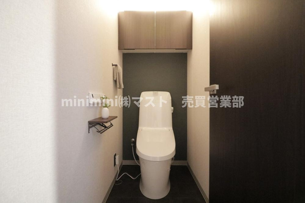 朝日プラザアルティマタワーズのトイレ|◆温水洗浄便座付きのお手洗いです♪
