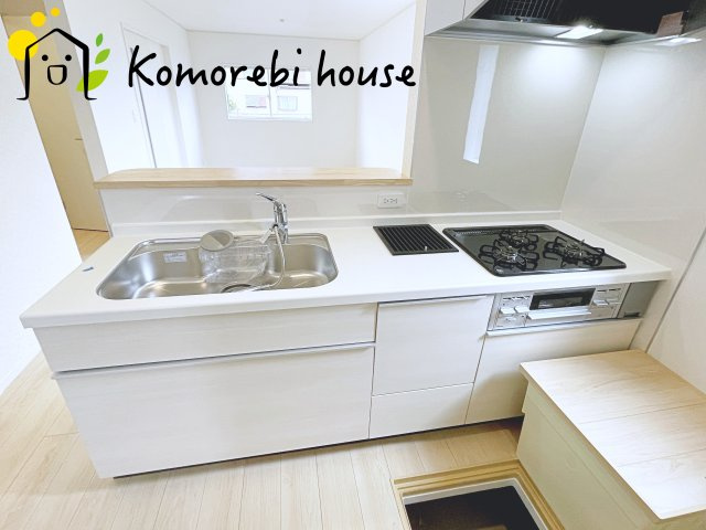 さいたま市西区土屋　第3　新築一戸建て　クレイドルガーデン　04のキッチン|キッチンです