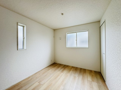 【洋室】 | 三郷市戸ケ崎３丁目新築戸建【戸ヶ崎小学校：5分】 | 5帖洋室