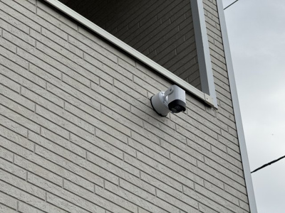 【防犯設備】 | 三郷市戸ケ崎３丁目新築戸建【戸ヶ崎小学校：5分】 | スマホで確認できる防犯カメラ付き！