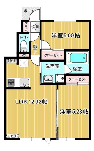 FareEstⅠ（ ファーレエスト）の間取り