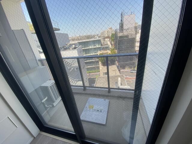 クレストコート中野のバルコニー|バルコニーと眺めです