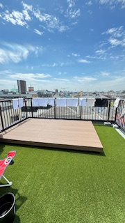  一棟シェアハウス　香りのその他|屋上