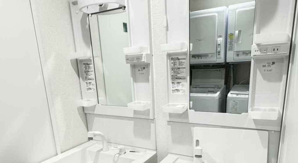  一棟シェアハウス　香りの独立洗面台