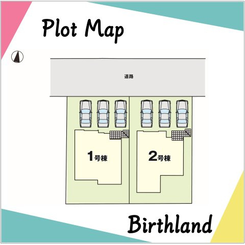 新築戸建・新築建売　郡山市安積町笹川字北向【ZEH水準住宅】の地図