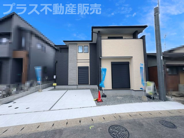 【外観】 | 福岡市早良区小田部3丁目4期　1号棟（全1棟）【仲介手数料無料・0円】 | 現地写真。同じ物件を見るなら、プラス不動産販売にお任せ下さい。