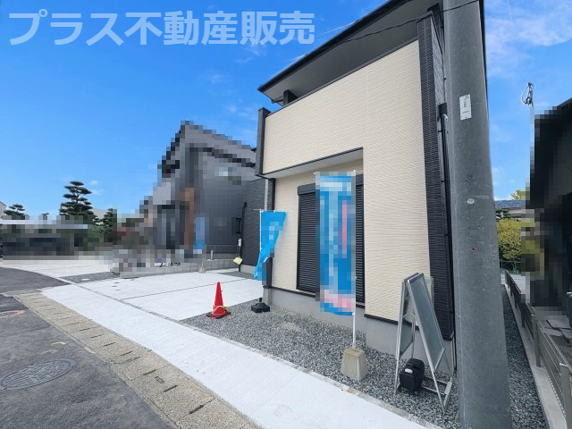 【外観】 | 福岡市早良区小田部3丁目4期　1号棟（全1棟）【仲介手数料無料・0円】 | 現地写真。プラス不動産販売なら、現場の全ての棟をまとめてご見学頂けます。