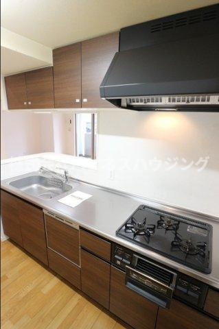 アヴェニール柏の葉のキッチン