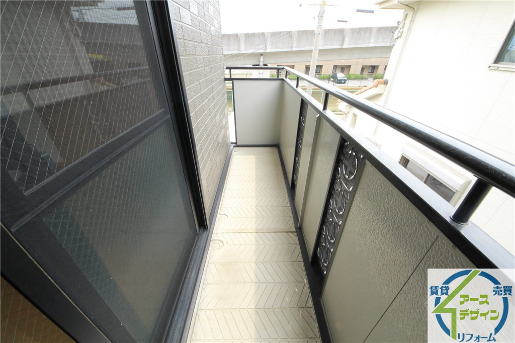 リバーサイドファミーユのバルコニー|※類似部屋