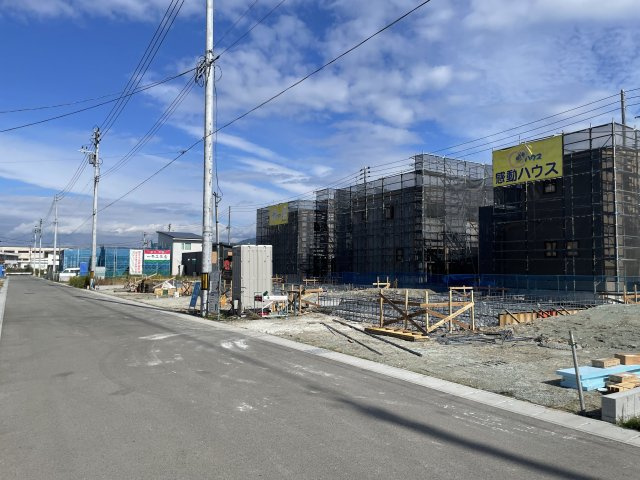 【前面道路含む現地写真】 | 新築分譲住宅　山形市浜崎　第3　全3棟