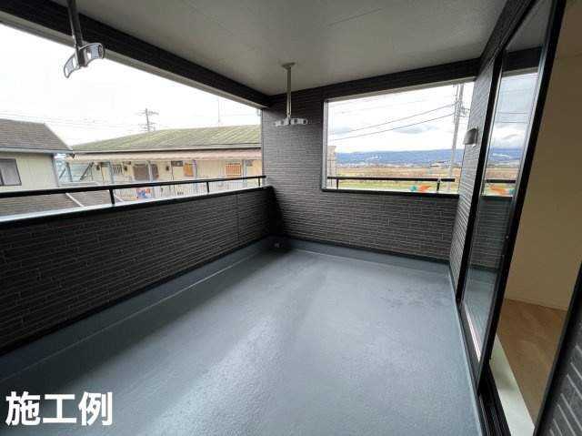 【バルコニー】 | 南足柄市岩原　新築戸建て　大雄山線「岩原駅」まで徒歩6分