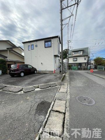 小田原市酒匂2丁目　新築戸建の前面道路含む現地写真|前面道路含む現地写真です