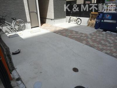 エムグランデの駐車場|駐車場完備です