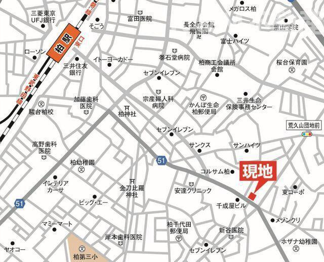 エムグランデの地図| 