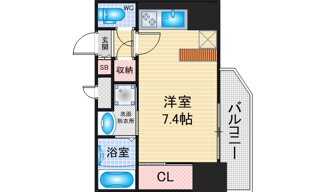 【間取り】 | S-RESIDENCE庄内通駅前curere | 略図の為、現状優先