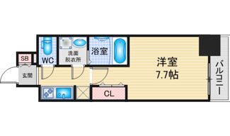 【間取り】 | S-RESIDENCE庄内通駅前curere | 略図の為、現状優先