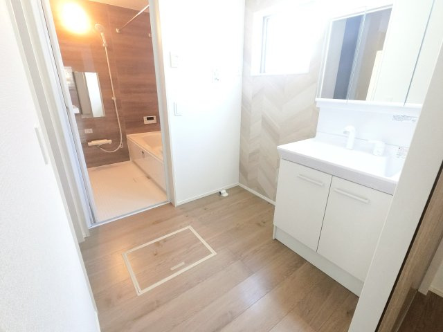 鳥栖市田代外町2期1区画の洗面所