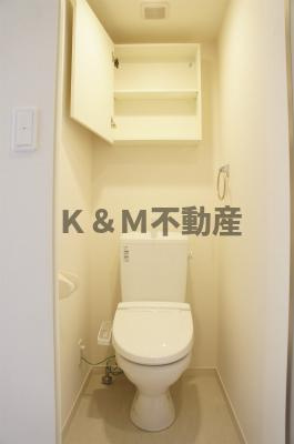 リブリ・アザレアのトイレ|ゆったりとした空間のトイレです