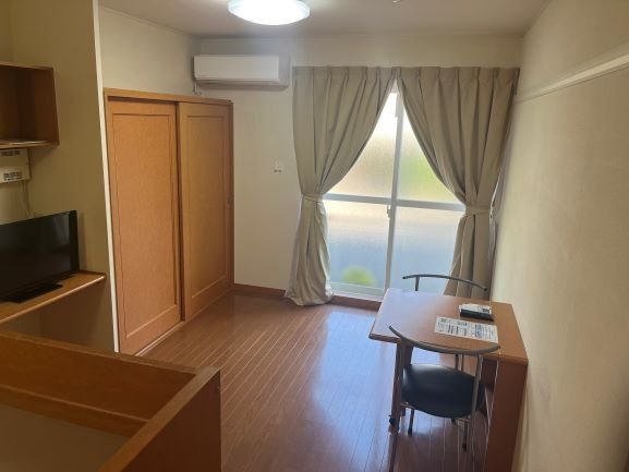 レオパレスＭａｅｄａ２　の居間・リビング|おしゃれな居間です