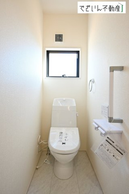 【トイレ】 | Livele Garden.S加須市南大桑　【平屋】新築住宅 | ≪3号棟≫
現地(2026年1月撮影)
