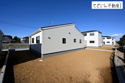 【外観】 | Livele Garden.S加須市南大桑　【平屋】新築住宅 | ≪3号棟≫
現地(2026年1月撮影)