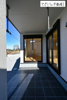 【外観】 | Livele Garden.S加須市南大桑　【平屋】新築住宅 | ≪3号棟≫
現地(2026年1月撮影)