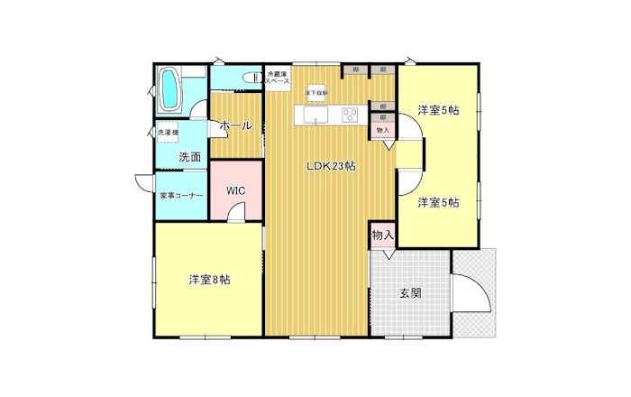 中古住宅　尾崎南町1丁目の間取り