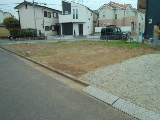 川越市小室　売地の外観