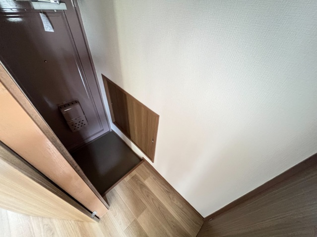 鹿籠コーポラスの玄関