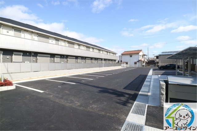 メゾン　ベルハープの駐車場|パース写真