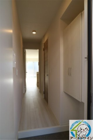 メゾン　ベルハープの玄関|パース写真