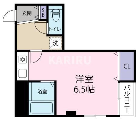 コーポ三原Ⅱの間取り