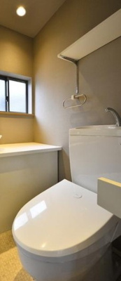 【トイレ】 | グランエッグス中野方南町 | 温水洗浄便座。