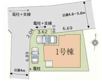 【区画図】 | さいたま市見沼区東大宮１丁目　新築分譲住宅