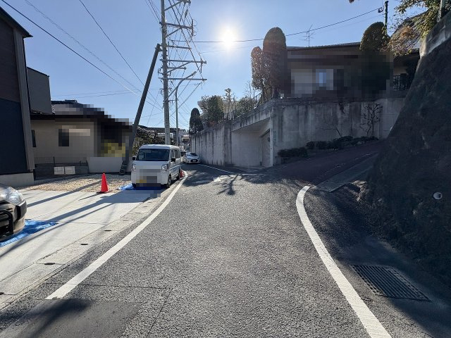 【その他】 | 福岡市南区柏原1丁目　1号棟（全1棟）【仲介手数料無料・0円】 | 現地写真。前面道路です。