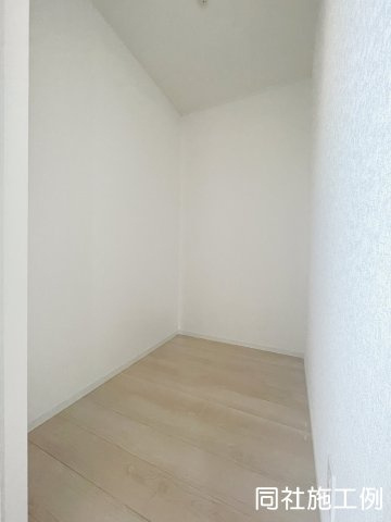 新築戸建・新築建売　南相馬市原町区西町三丁目【オール電化住宅】原町三小・原町一中の収納|同社施工例