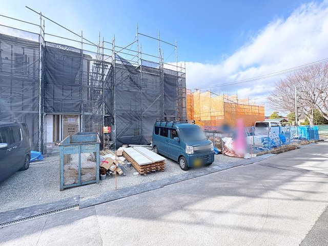 新築戸建・新築建売　南相馬市原町区西町三丁目【オール電化住宅】原町三小・原町一中の前面道路含む現地写真