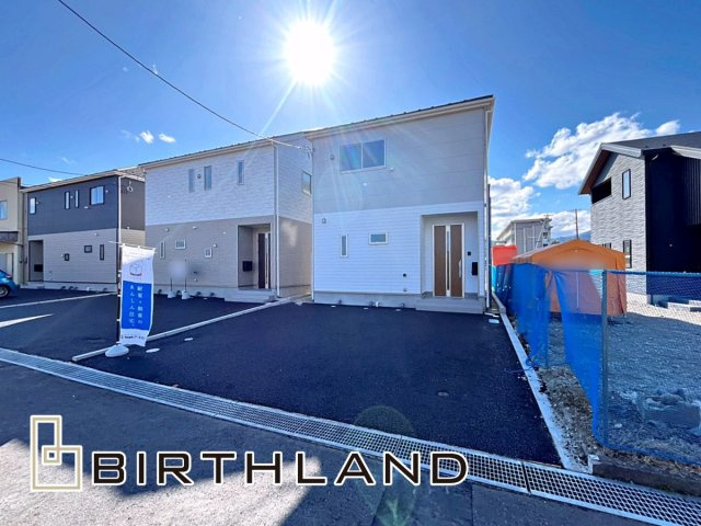 新築戸建・新築建売　南相馬市原町区西町三丁目【オール電化住宅】原町三小・原町一中の外観|【外観予想図】2026年1月完成予定！完成までは同仕様完成物件でのご案内も可能です！