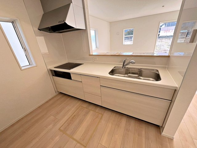 新築戸建・新築建売　南相馬市原町区西町三丁目【オール電化住宅】原町三小・原町一中の浴室|同社施工例