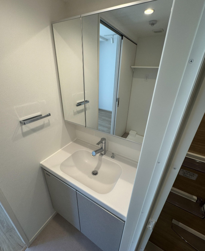 アトリオフラッツ清澄白河の独立洗面台