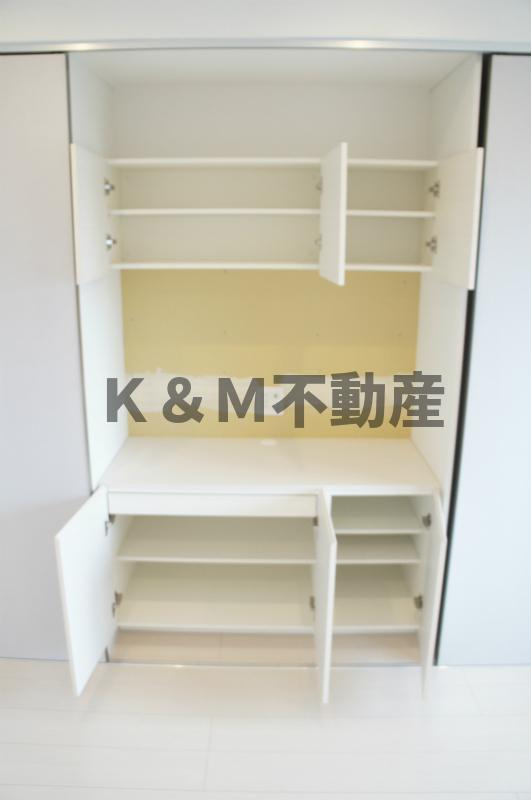 リブリ・幸谷の収納|ちょっとした収納スペースも充実しています