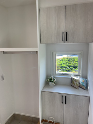【収納】 | 東根市羽入【新築建売】平屋 | 大きいシューズボックスはどんどん増える靴を散らかさずに収納できます。