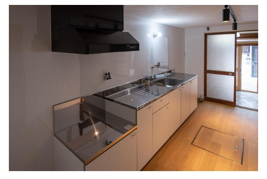 河原町五条の事業用町家の内装