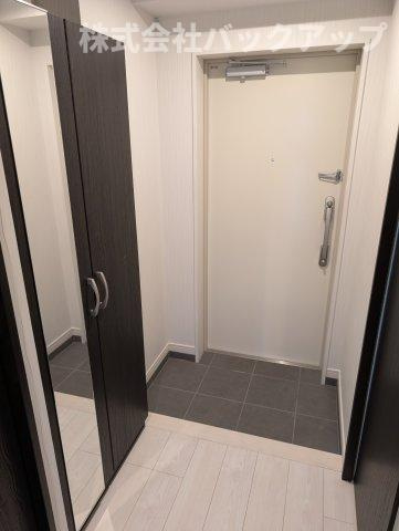 クレオン七隈の玄関