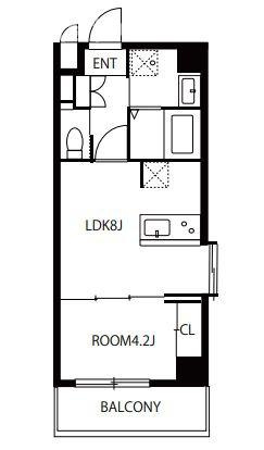 クレオン七隈の間取り